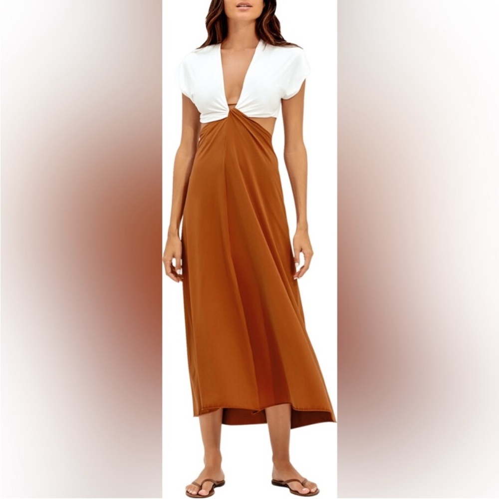 76. VIX  • NWT $228 USD Loop Coverup Midi Dress